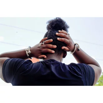 Surinaamse opgeblazen boei armband ogri ai kralen 2