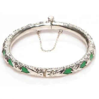 Surinaamse boei armband zilver | Surinaamse culturele armband