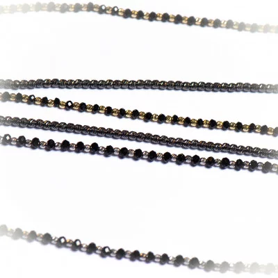 zwart zilver sieradenset | Surinaamse sieradenset