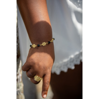 Mattenklopper armband ogri ai kralen | Surinaamse mattenklopper armband | Surinaamse kralen armband 2