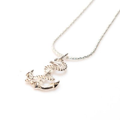 Surinaamse ketting zilver | Surinaamse anker hanger zilver