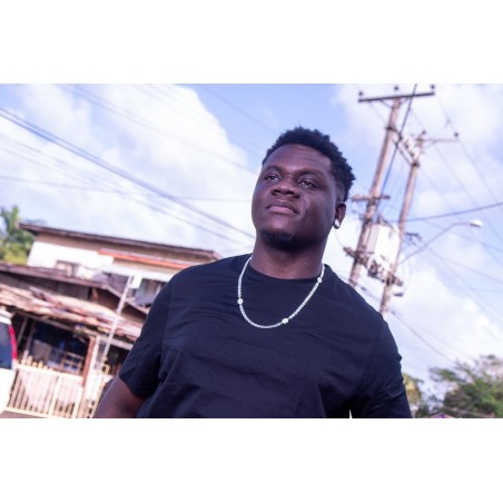 Surinaamse koningsketting | Surinaamse heren ketting zilver