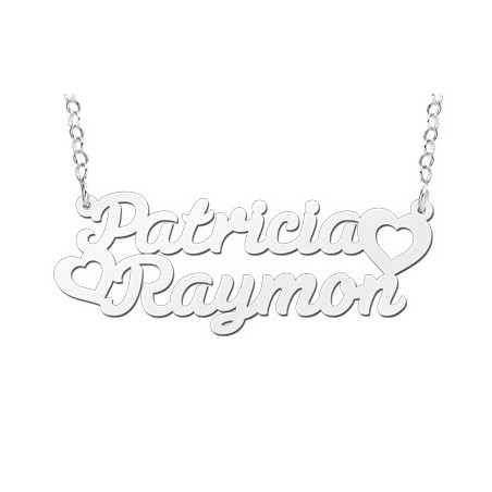 Dubbele naamketting | Naamketting namen