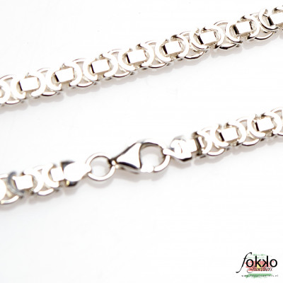 Koningsketting zilver | Surinaamse koningsketting