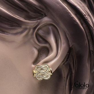 Mattenklopper oorbellen | Surinaamse oorbellen | Grote mattenklopper oorbellen 2