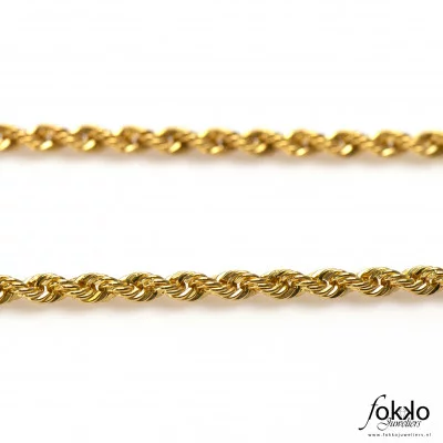 Rope chain zilver | Rope chain bracelet | Tara te bracelet