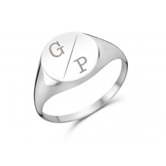 Zegelring met initialen | Zegelring graveren