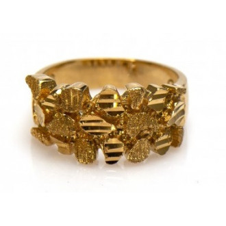 Gouden Surinaamse piet piet ring | Surinaamse ring goud